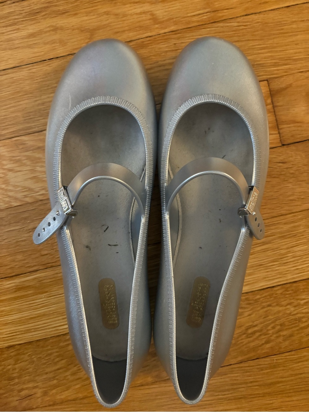 Melissa metallic jelly flats | soft ballerina